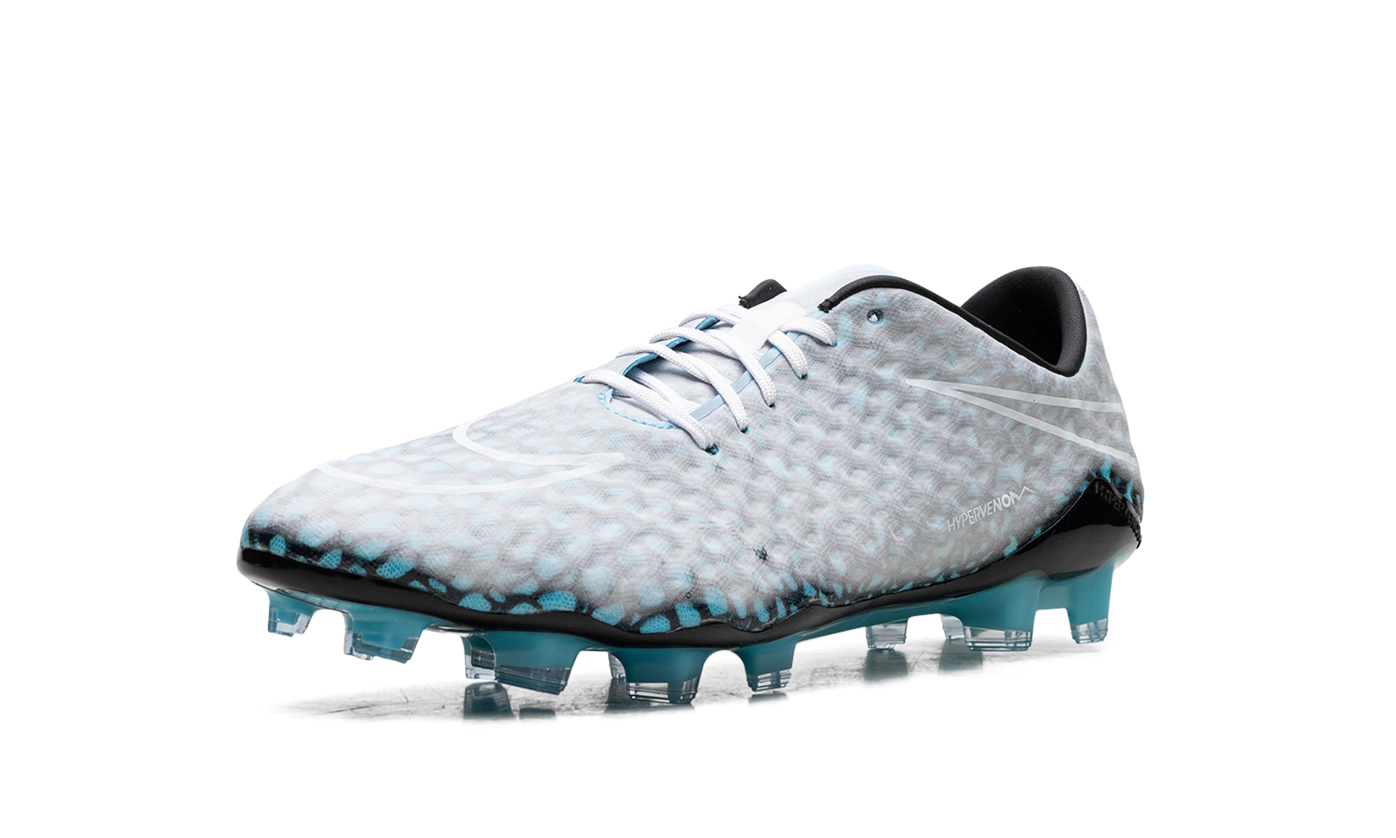 Hypervenom Phantom 1 Fg Cleat "White Photo Blue"