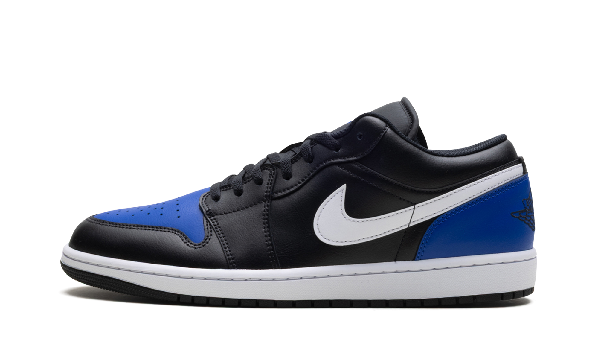 Jordan 1 Low "Black Royal Toe"