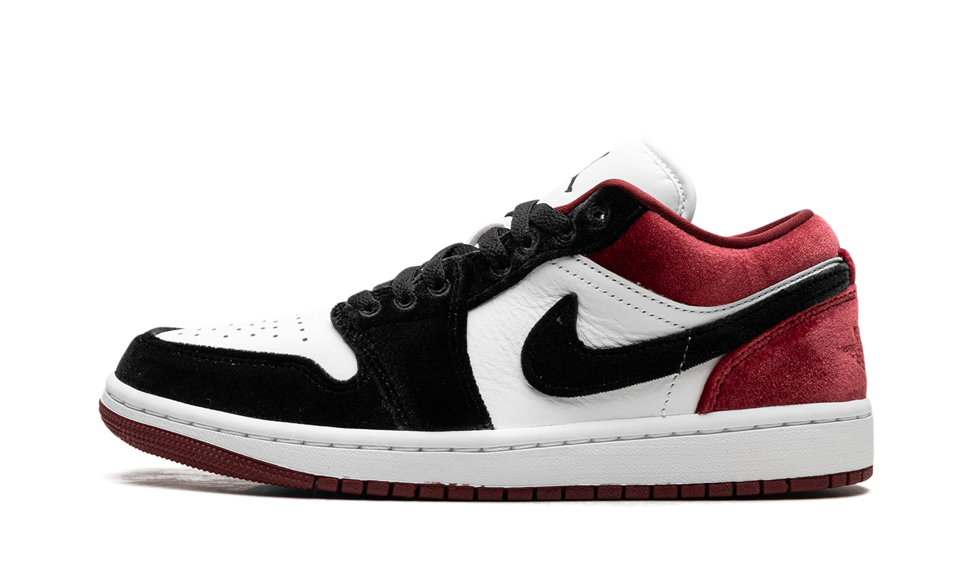 Jordan 1 Low Se Women "Velvet Black Toe"
