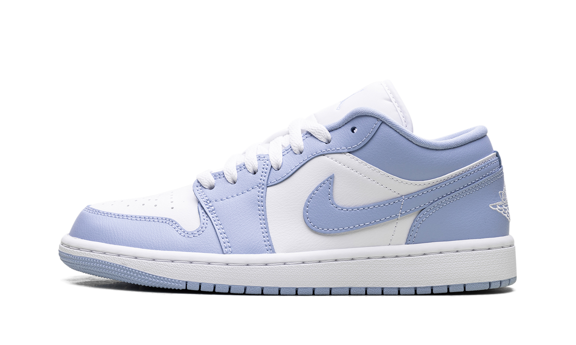 Jordan 1 Low Women "White Aluminum"