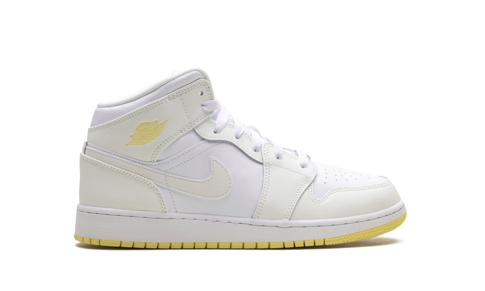Jordan 1 Mid GS "Sail Light Laser Orange"