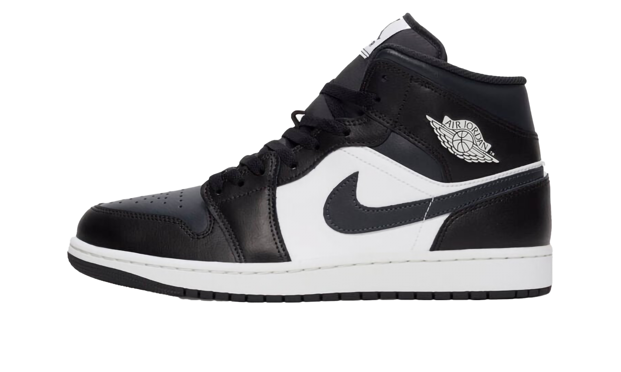 Jordan 1 Mid "Off Noir Toe"