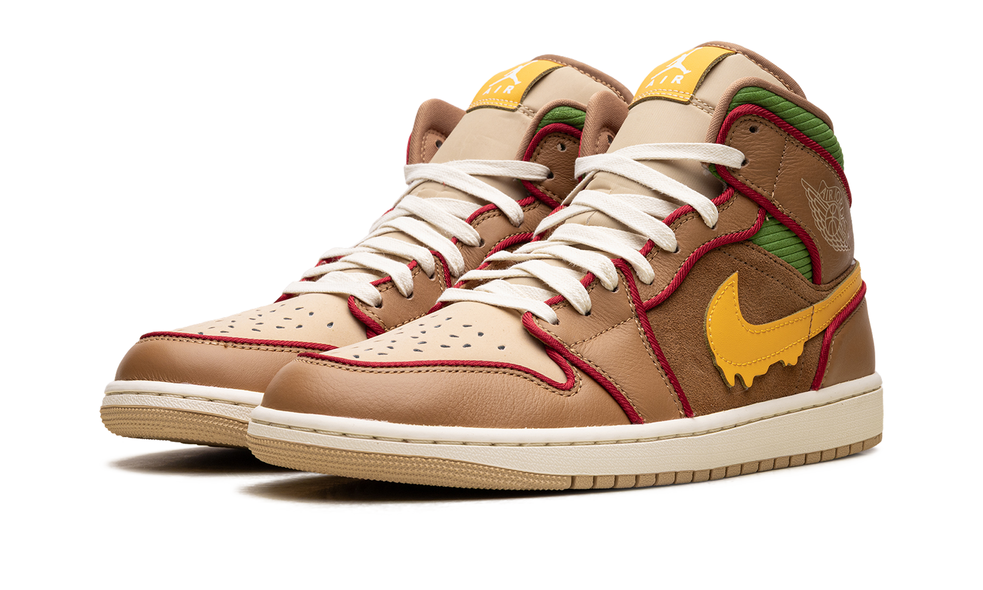Jordan 1 Mid Se "Cheeseburger"