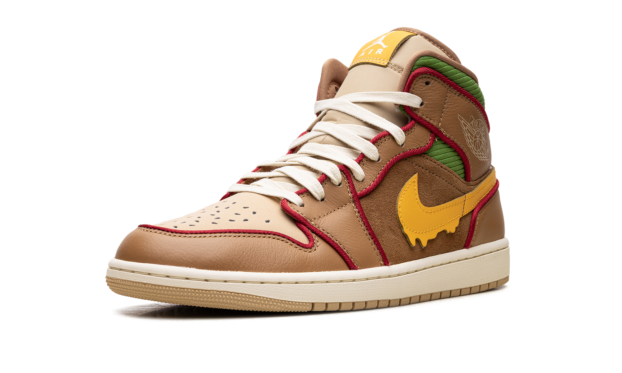 Jordan 1 Mid Se "Cheeseburger"