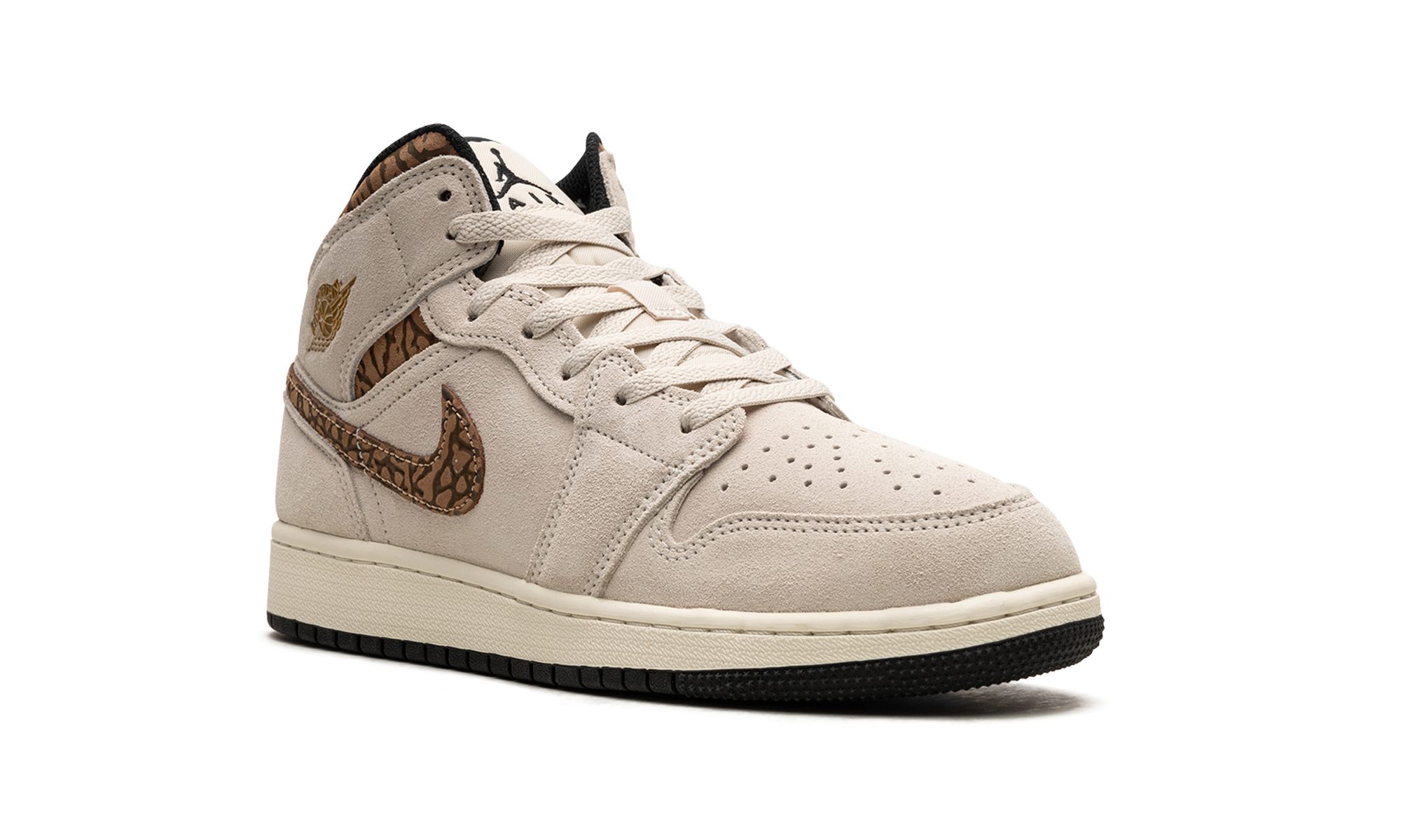 Jordan 1 Mid Se GS "Brown Elephant"