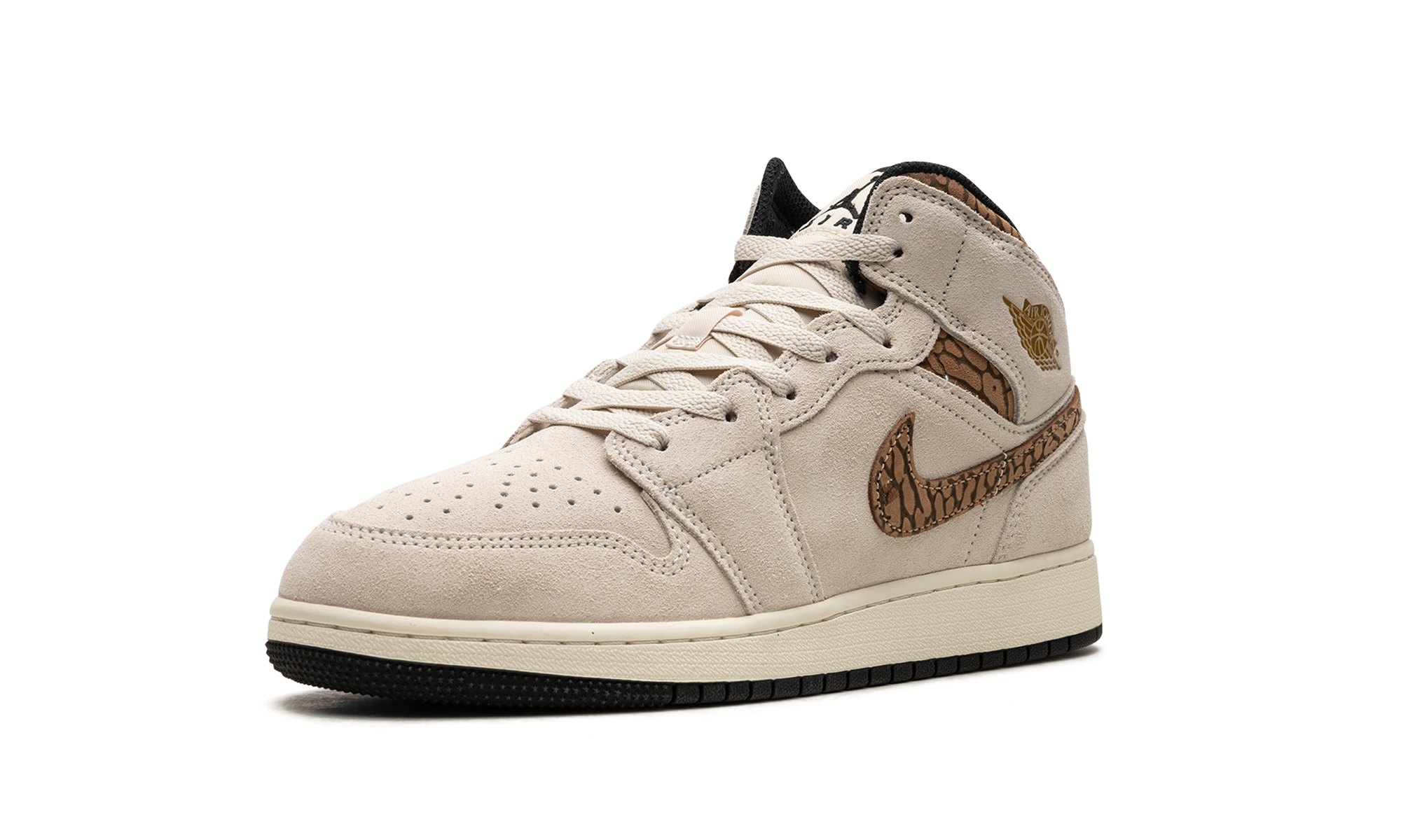 Jordan 1 Mid Se GS "Brown Elephant"