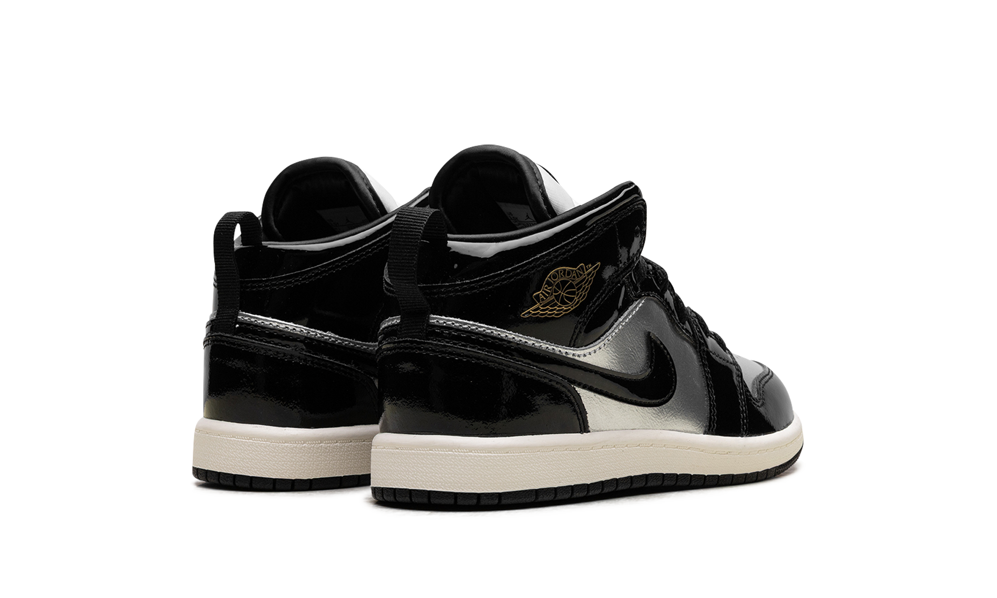 Jordan 1 Mid Se Ps "Black Metallic Silver Sail Metallic Gold"