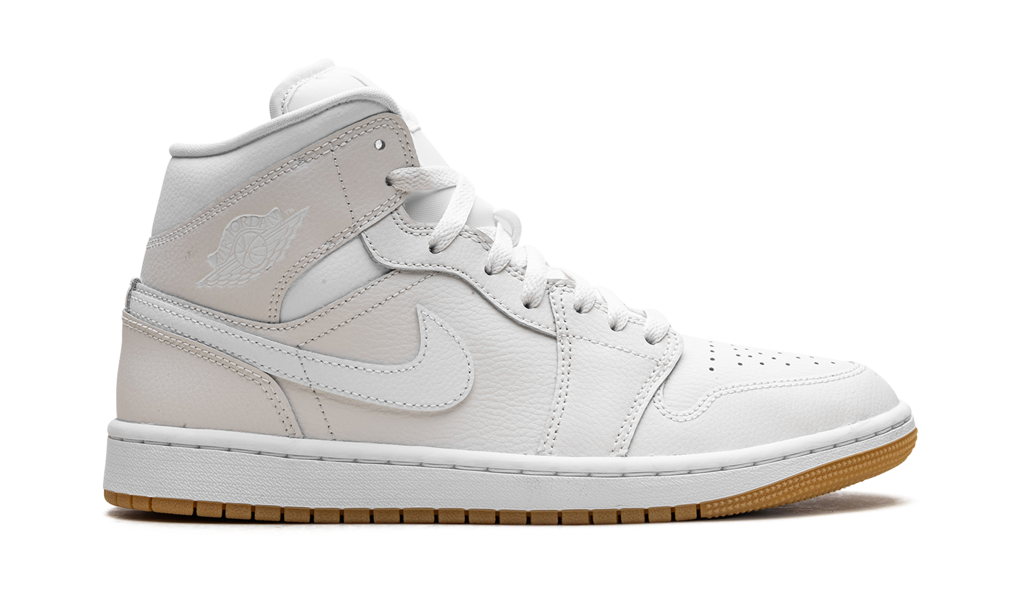 Jordan 1 Mid Women "Phantom Gum"