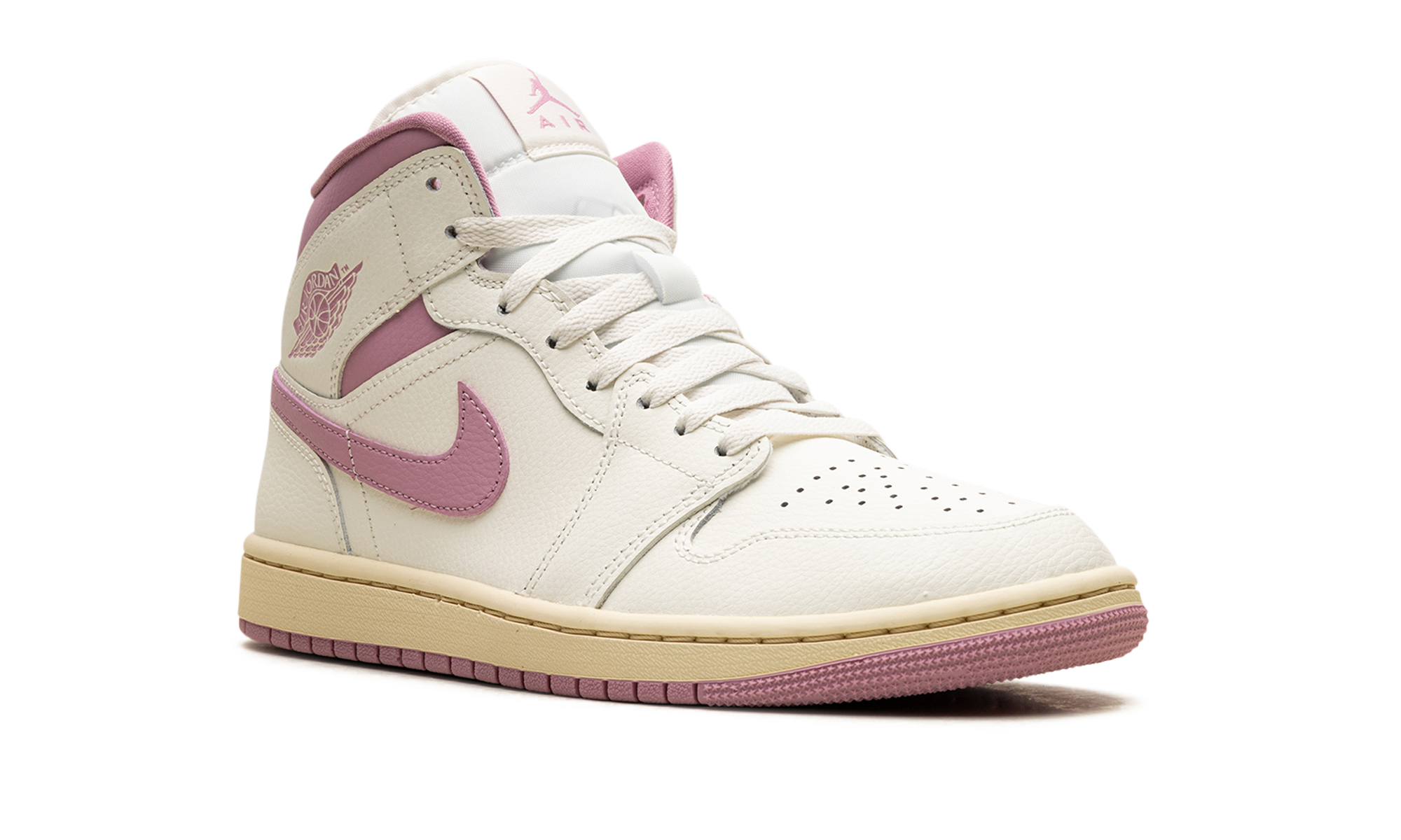 Jordan 1 Mid Women "Sail Pink Coconut Milk"