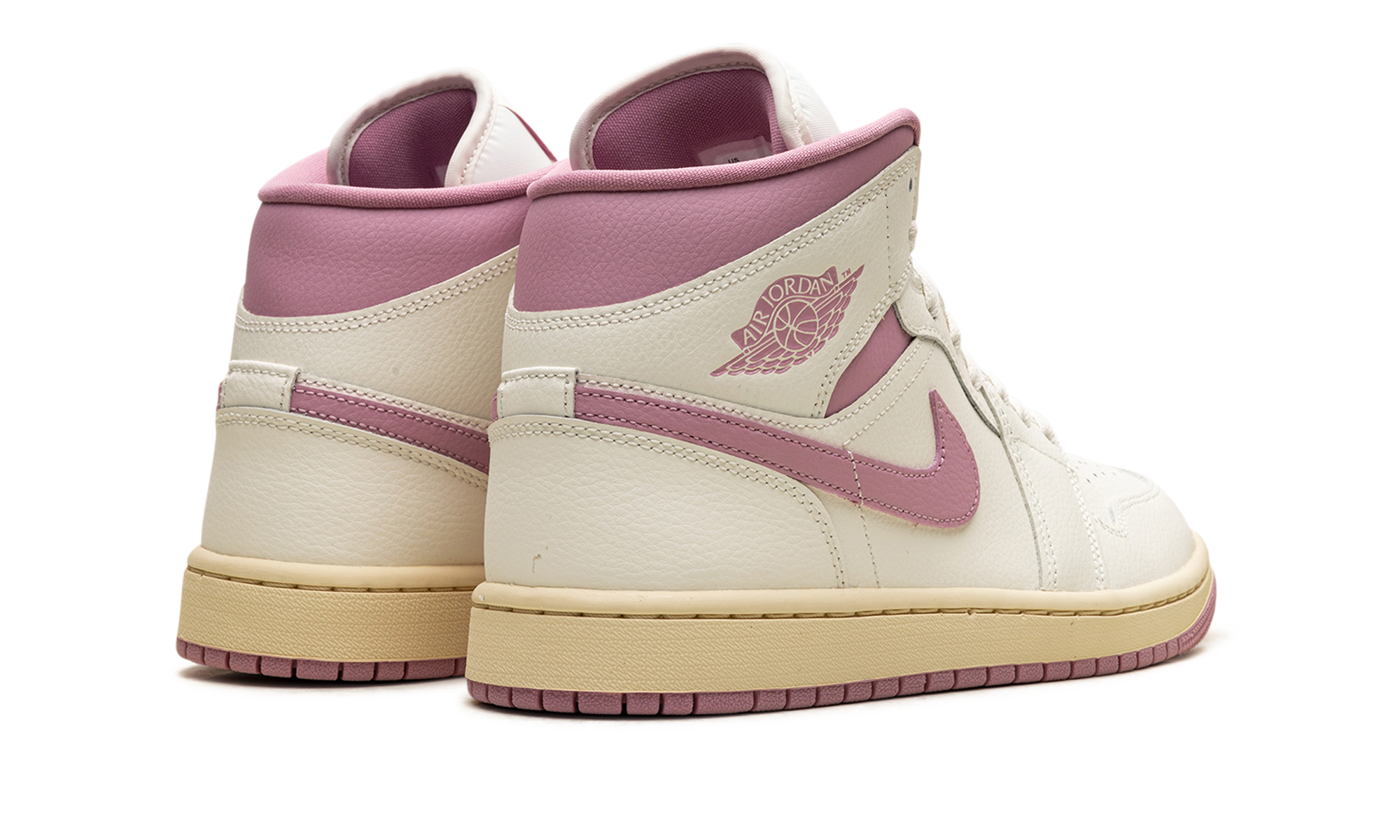 Jordan 1 Mid Women "Sail Pink Coconut Milk"