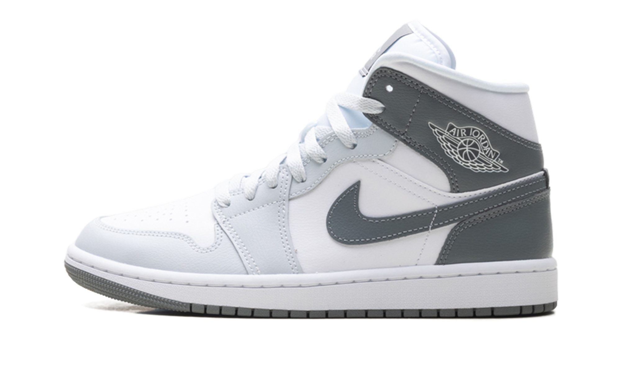Jordan 1 Mid Women "White Smoke Grey"