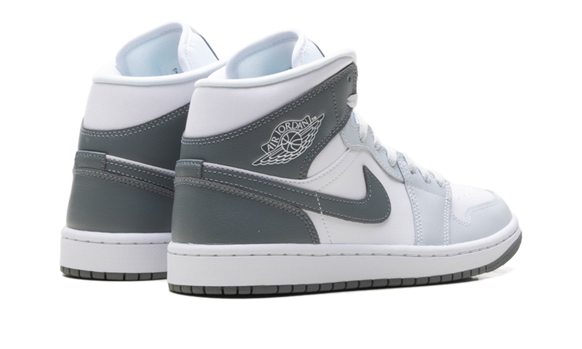 Jordan 1 Mid Women "White Smoke Grey"