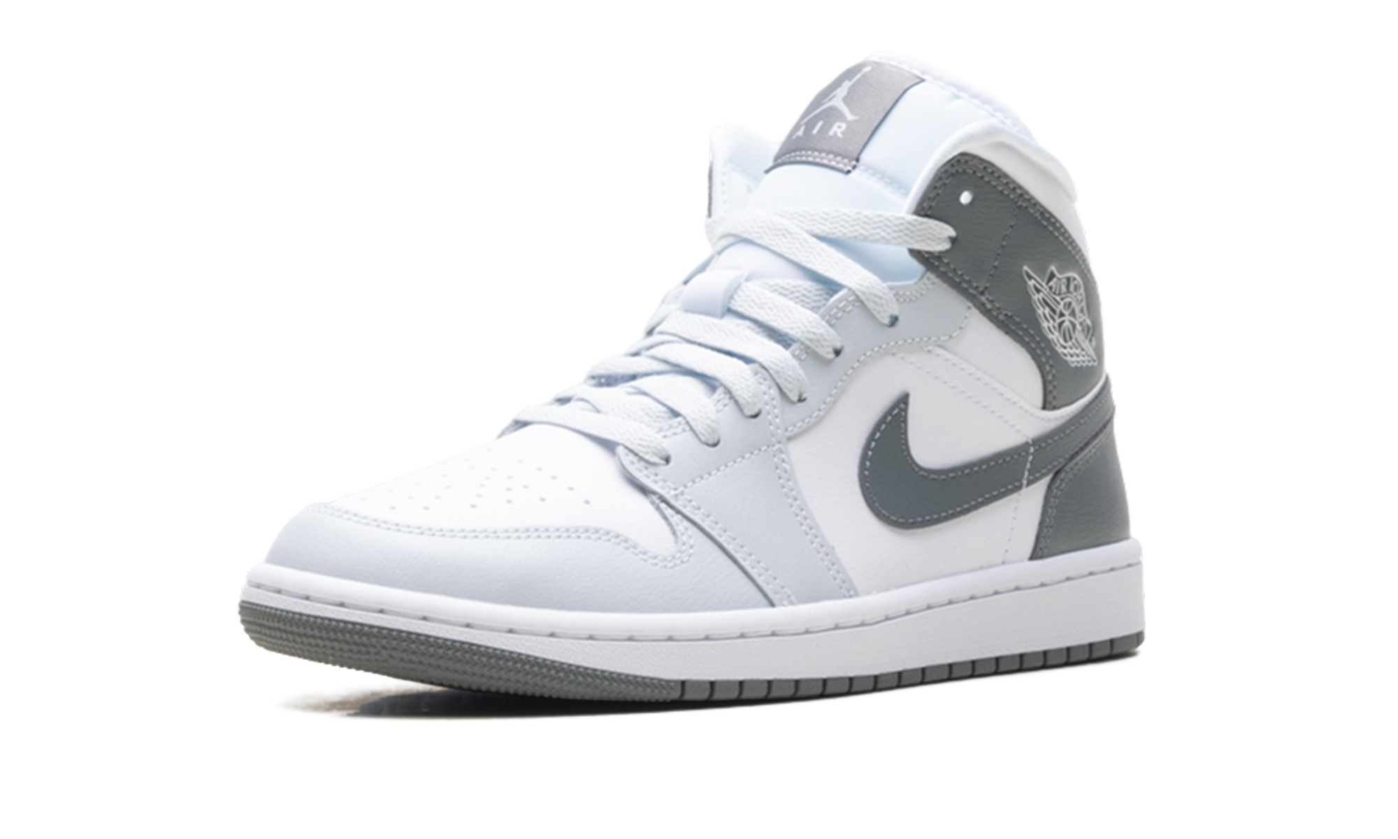 Jordan 1 Mid Women "White Smoke Grey"