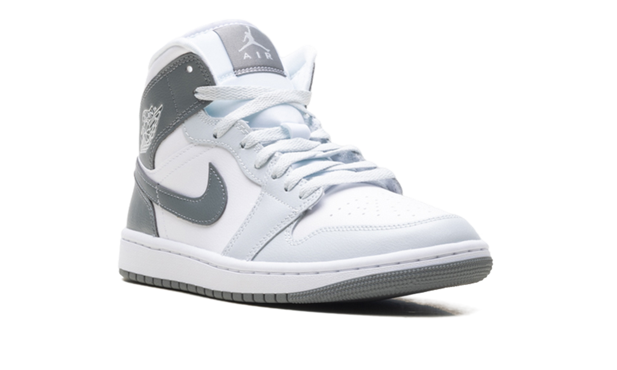 Jordan 1 Mid Women "White Smoke Grey"