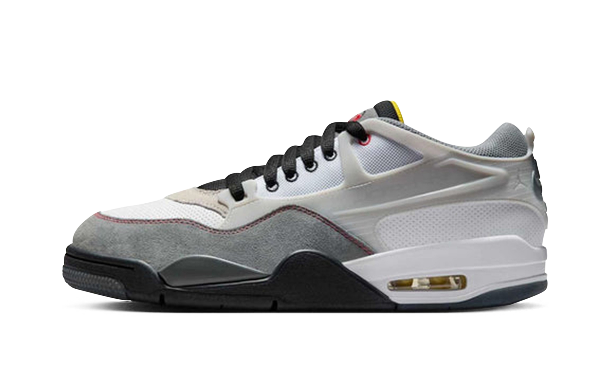 Jordan 4 Rm Premium "White Black Smoke Grey Fire Red"