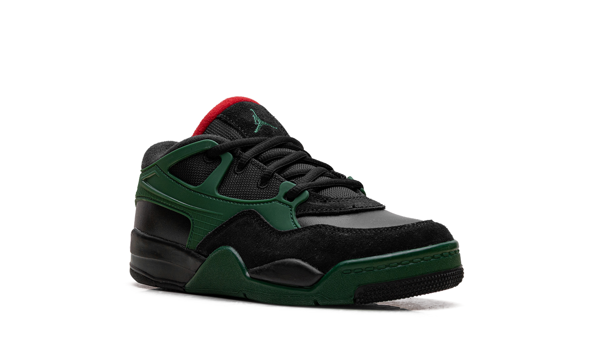 Jordan 4 Rm Ps "Black Gorge Green University Red"