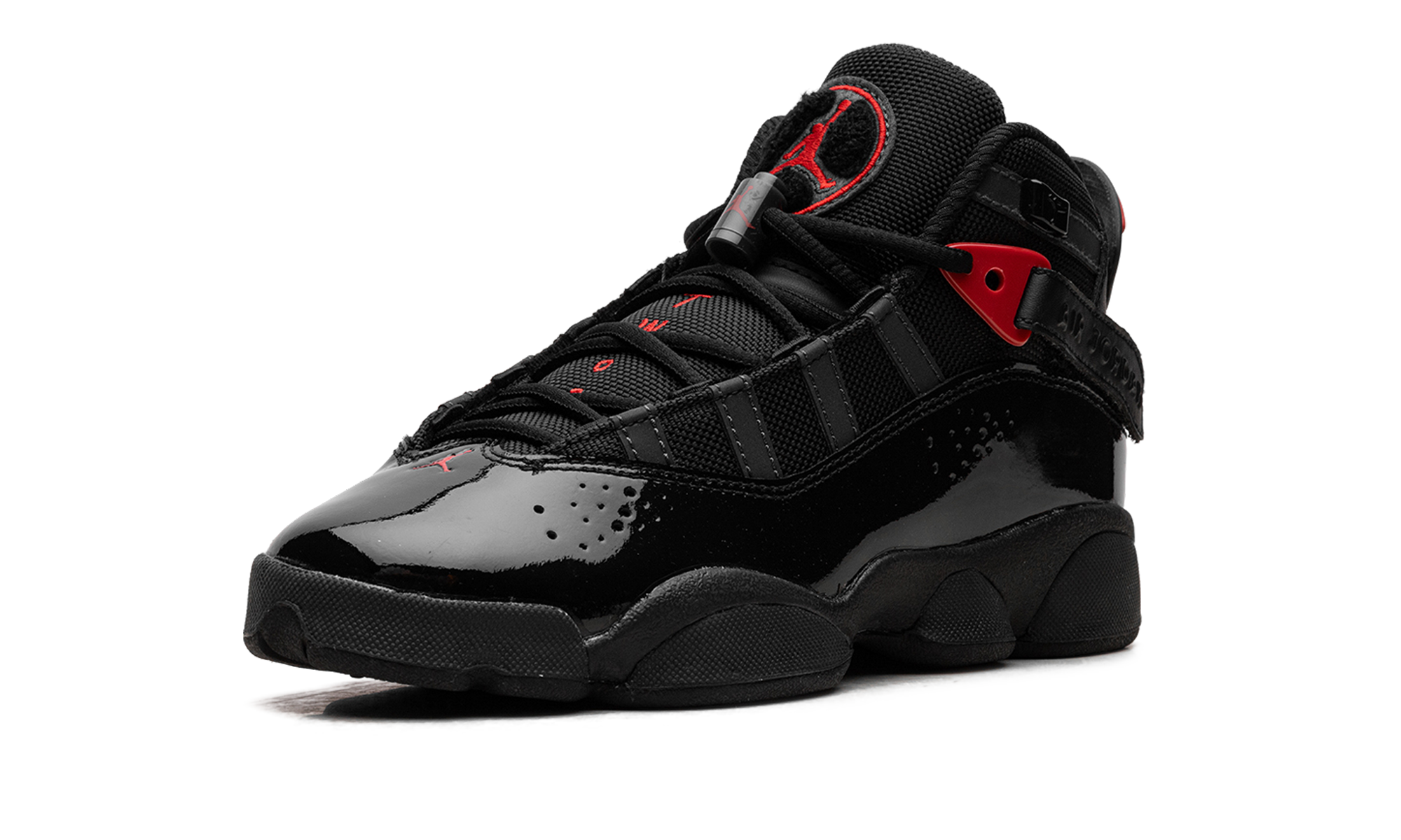 Jordan 6 Rings GS "Black Varsity Red"