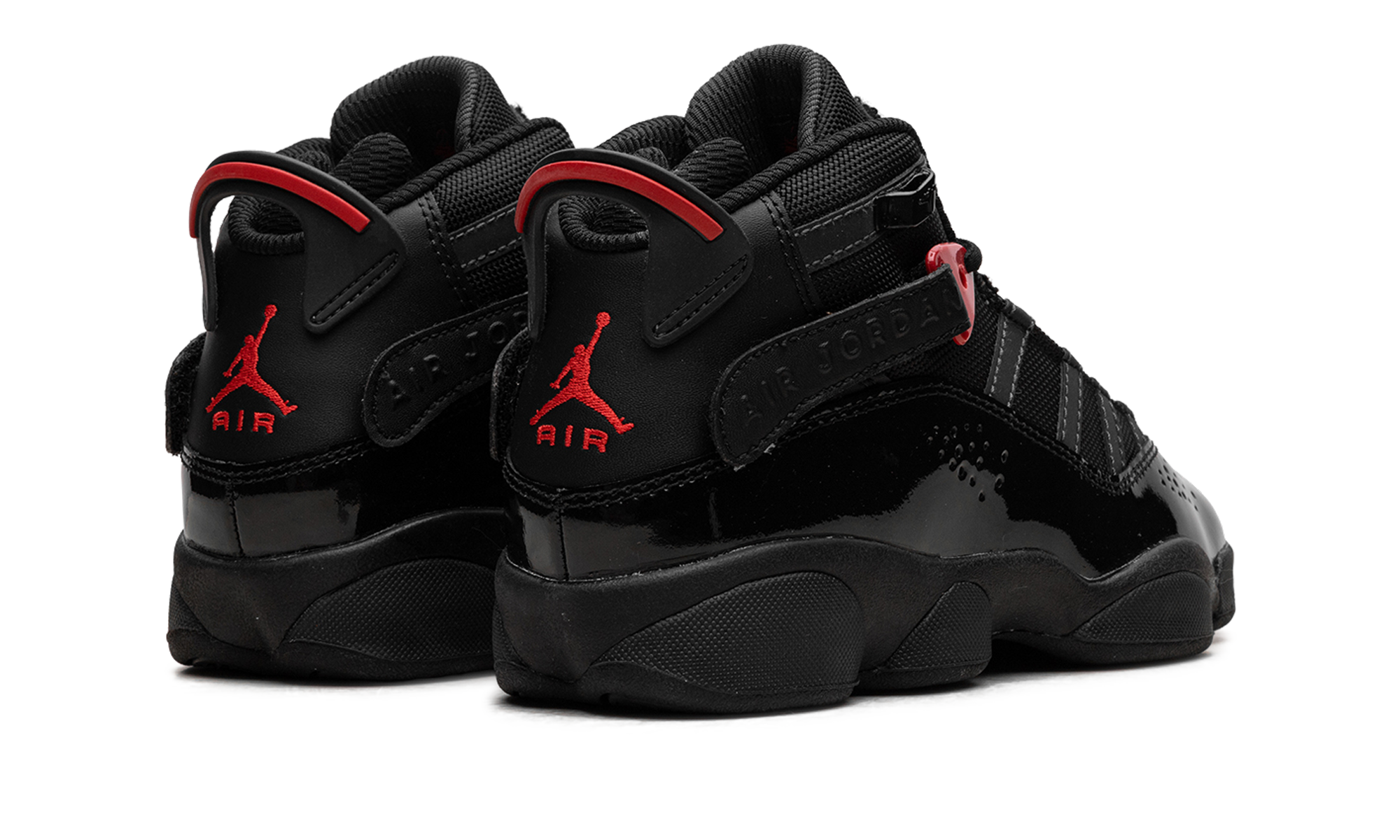 Jordan 6 Rings GS "Black Varsity Red"