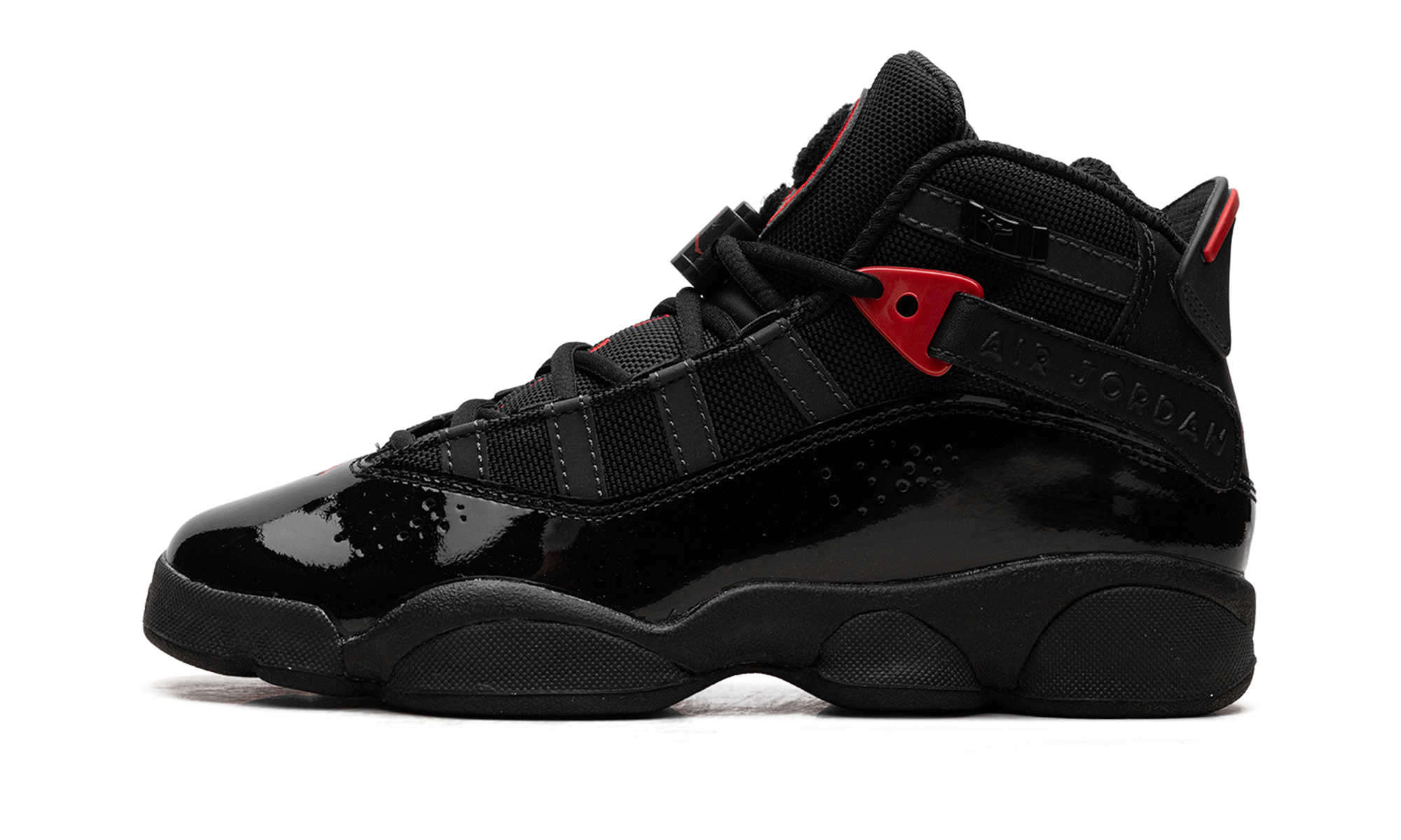 Jordan 6 Rings GS "Black Varsity Red"
