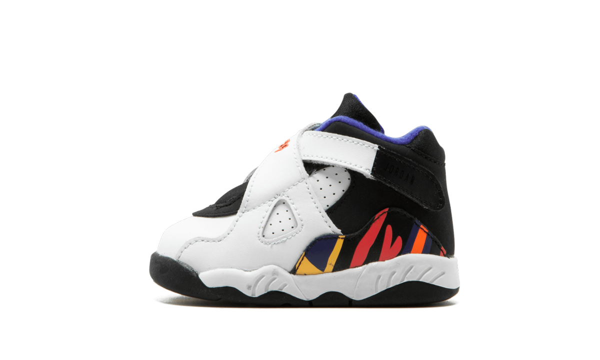 Jordan 8 Bt Td "White / Infrd 23 / Black / Brght Cncr"