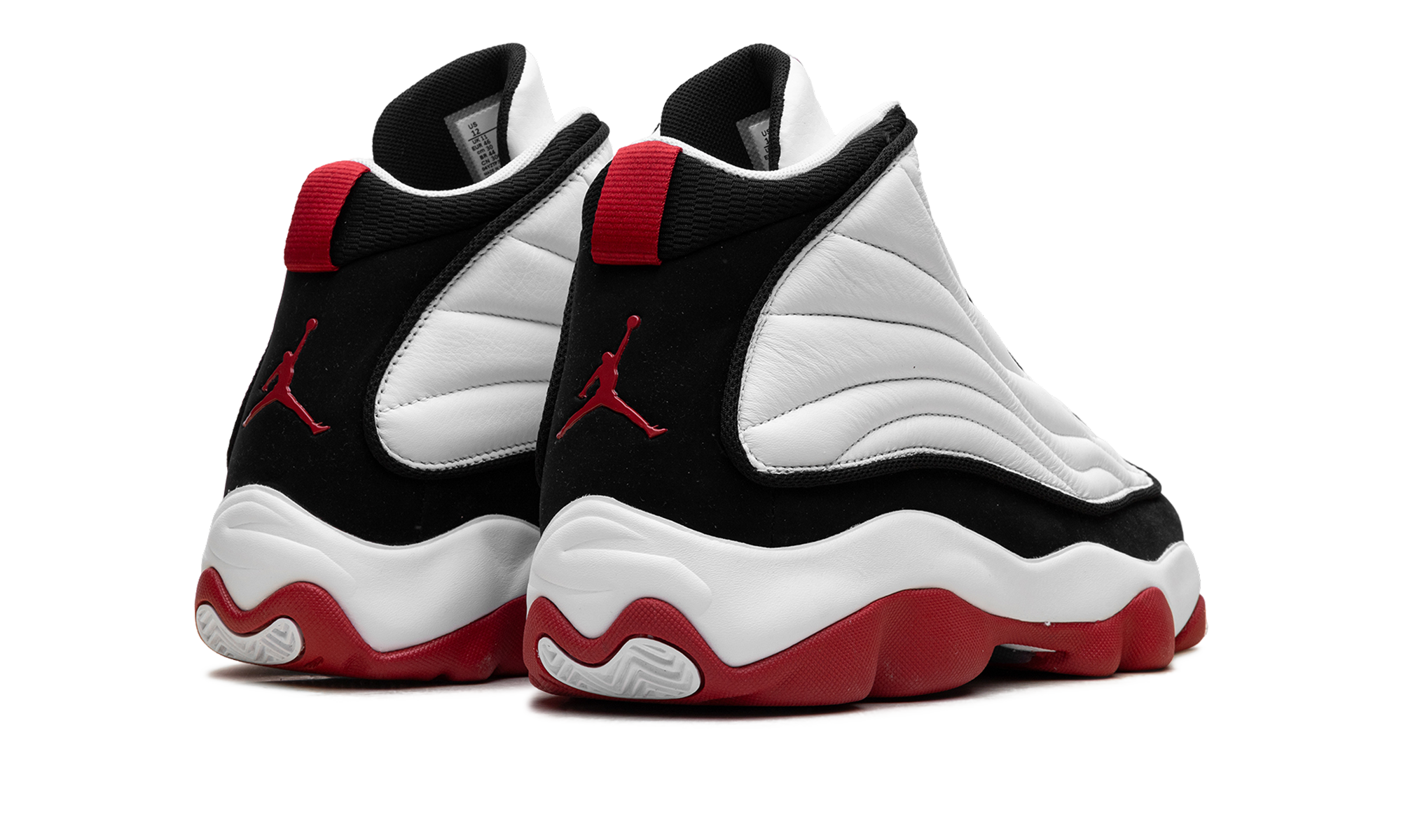 Jordan Pro Strong "White Black Gym Red"