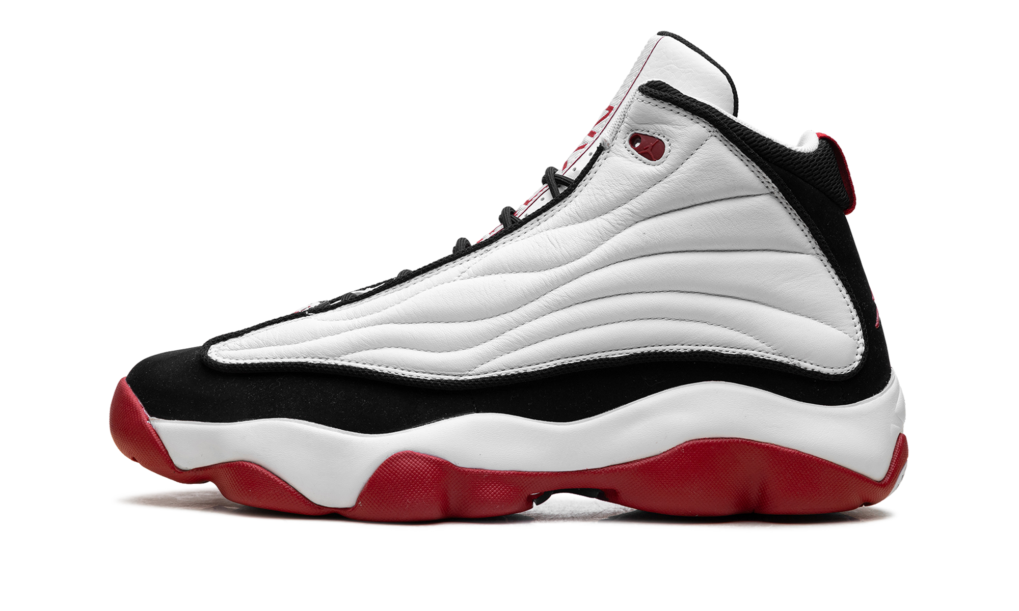 Jordan Pro Strong "White Black Gym Red"