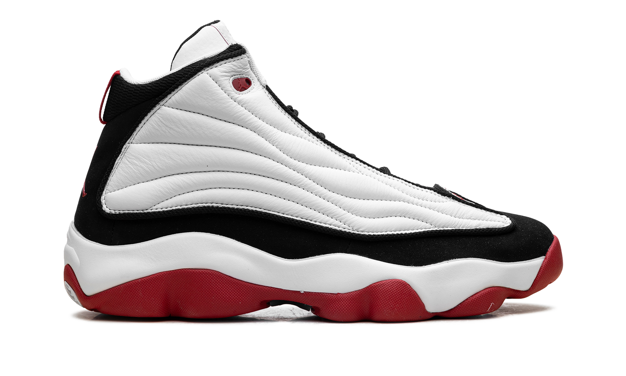 Jordan Pro Strong "White Black Gym Red"