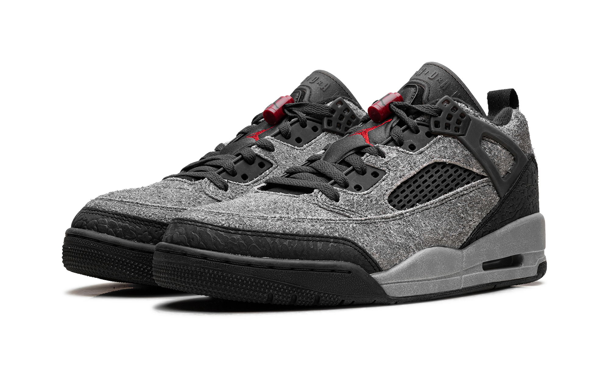 Jordan Spizike Low "Anthracite Gym Red"