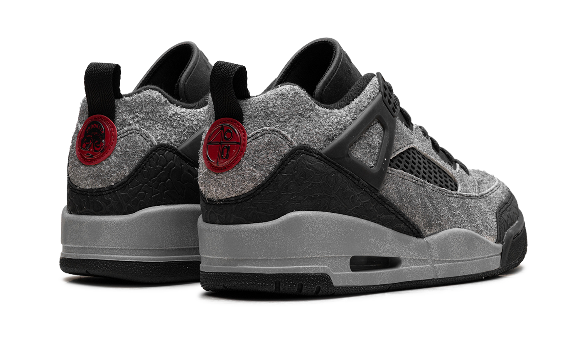 Jordan Spizike Low "Anthracite Gym Red"