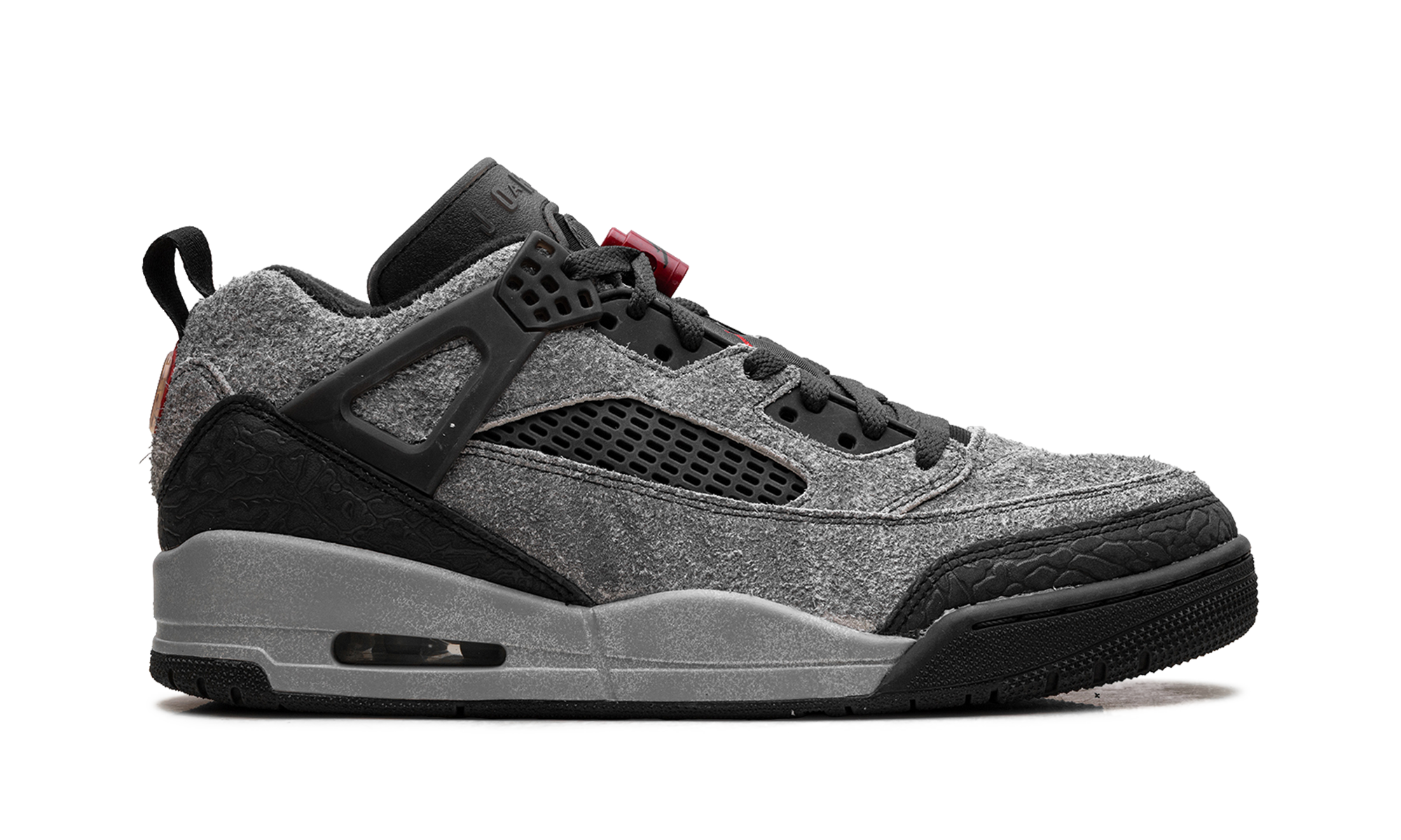 Jordan Spizike Low "Anthracite Gym Red"