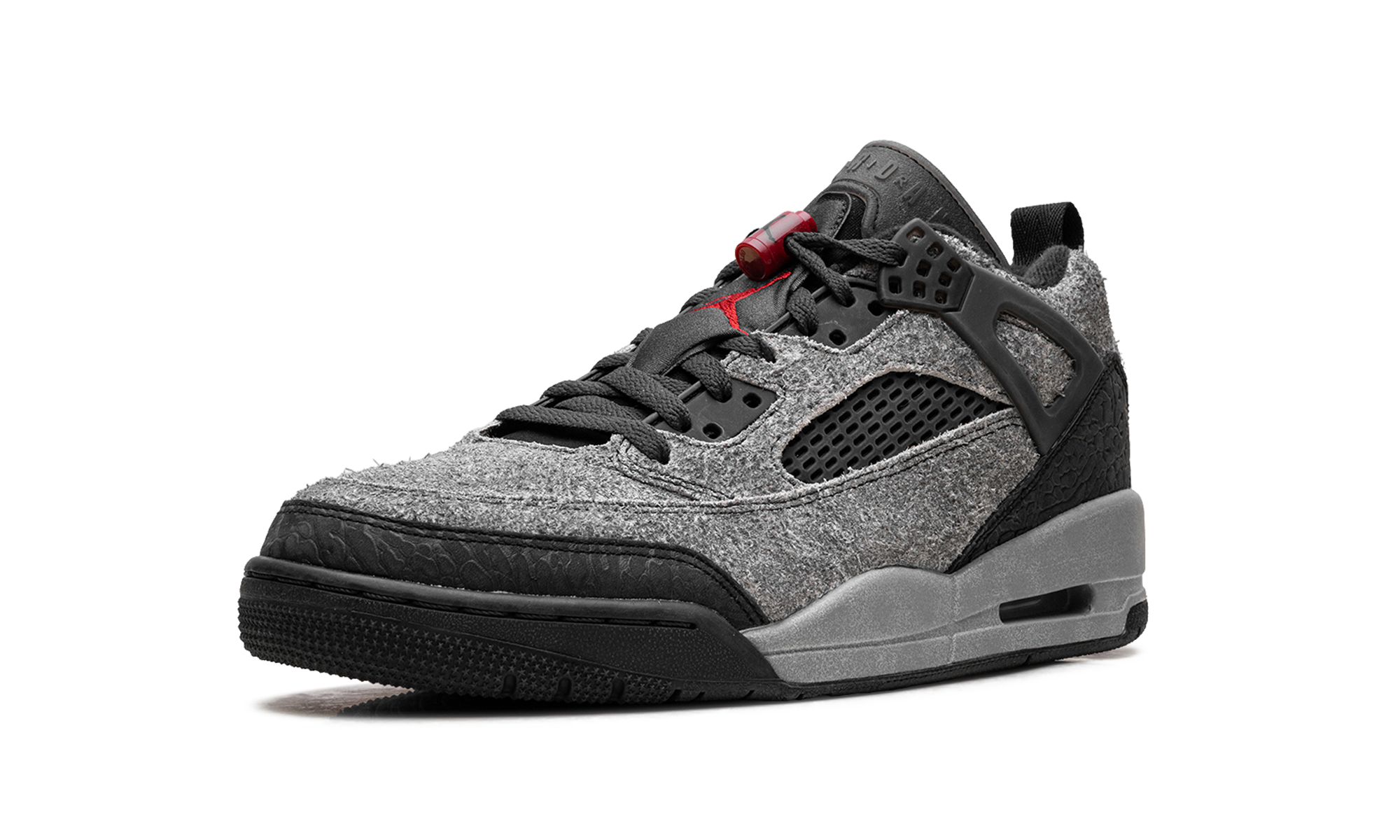 Jordan Spizike Low "Anthracite Gym Red"
