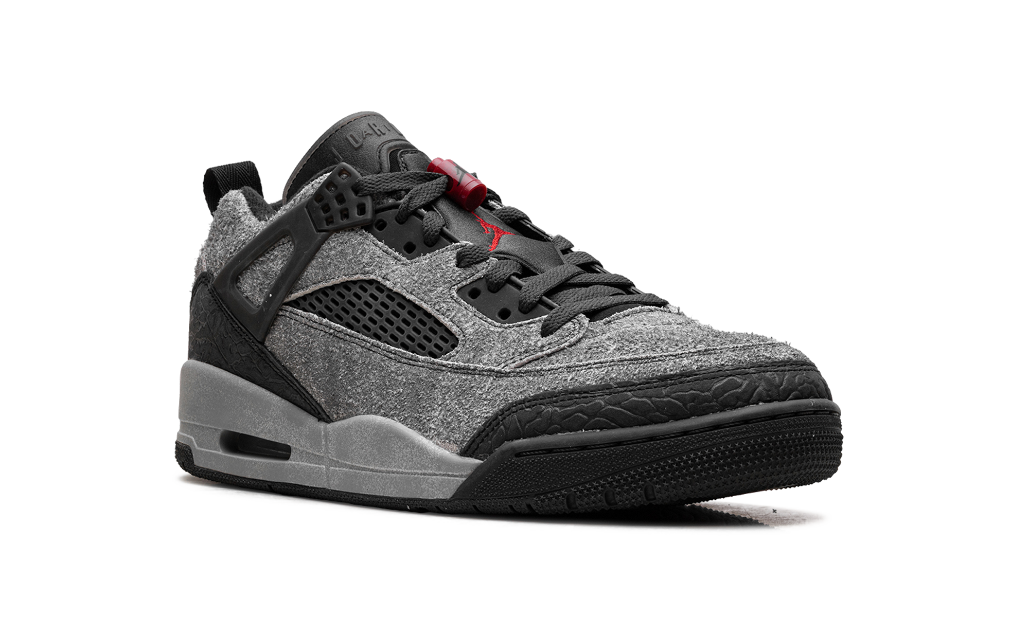 Jordan Spizike Low "Anthracite Gym Red"