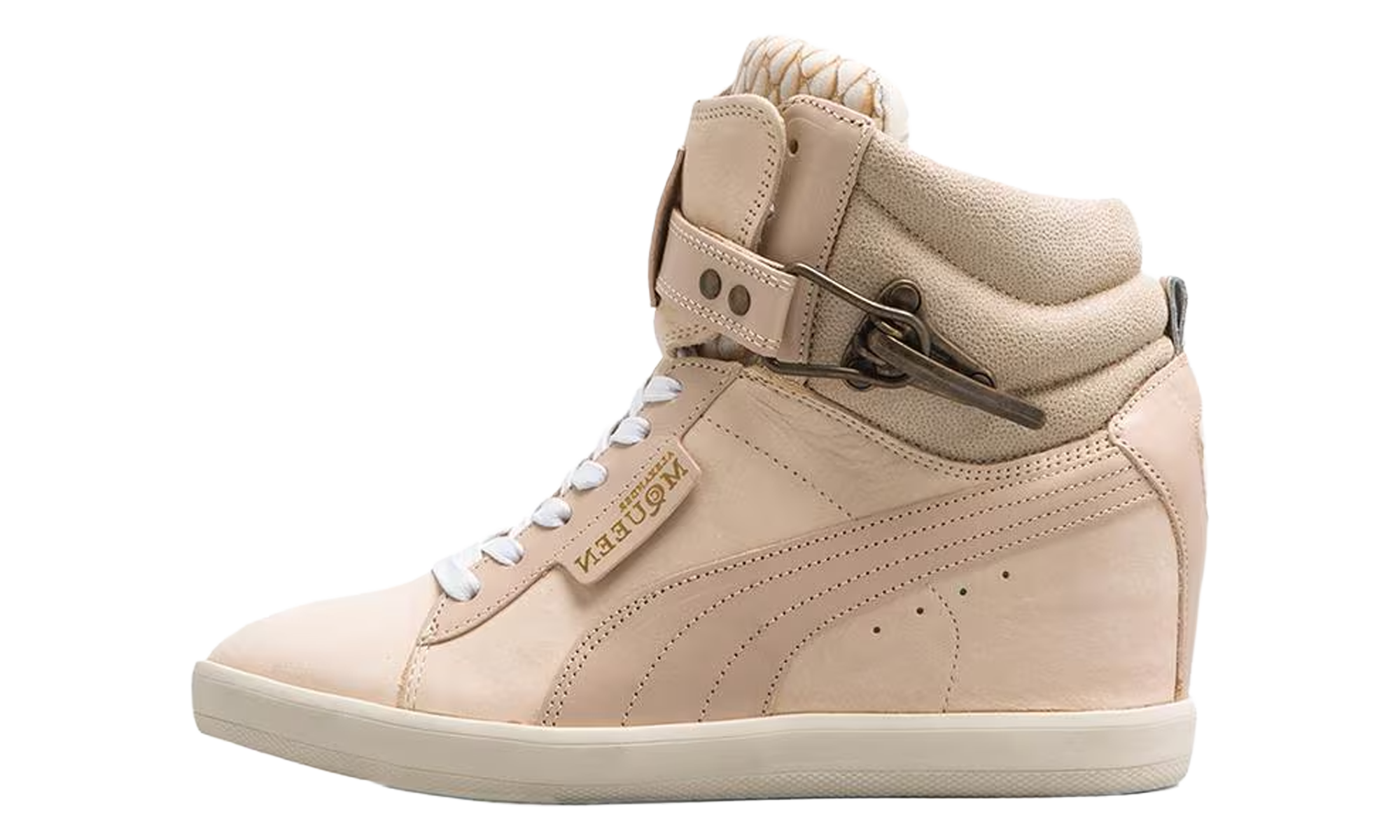 Joustesse Mid Wedge Sneaker "Alexander Mcqueen - Marshmallow"