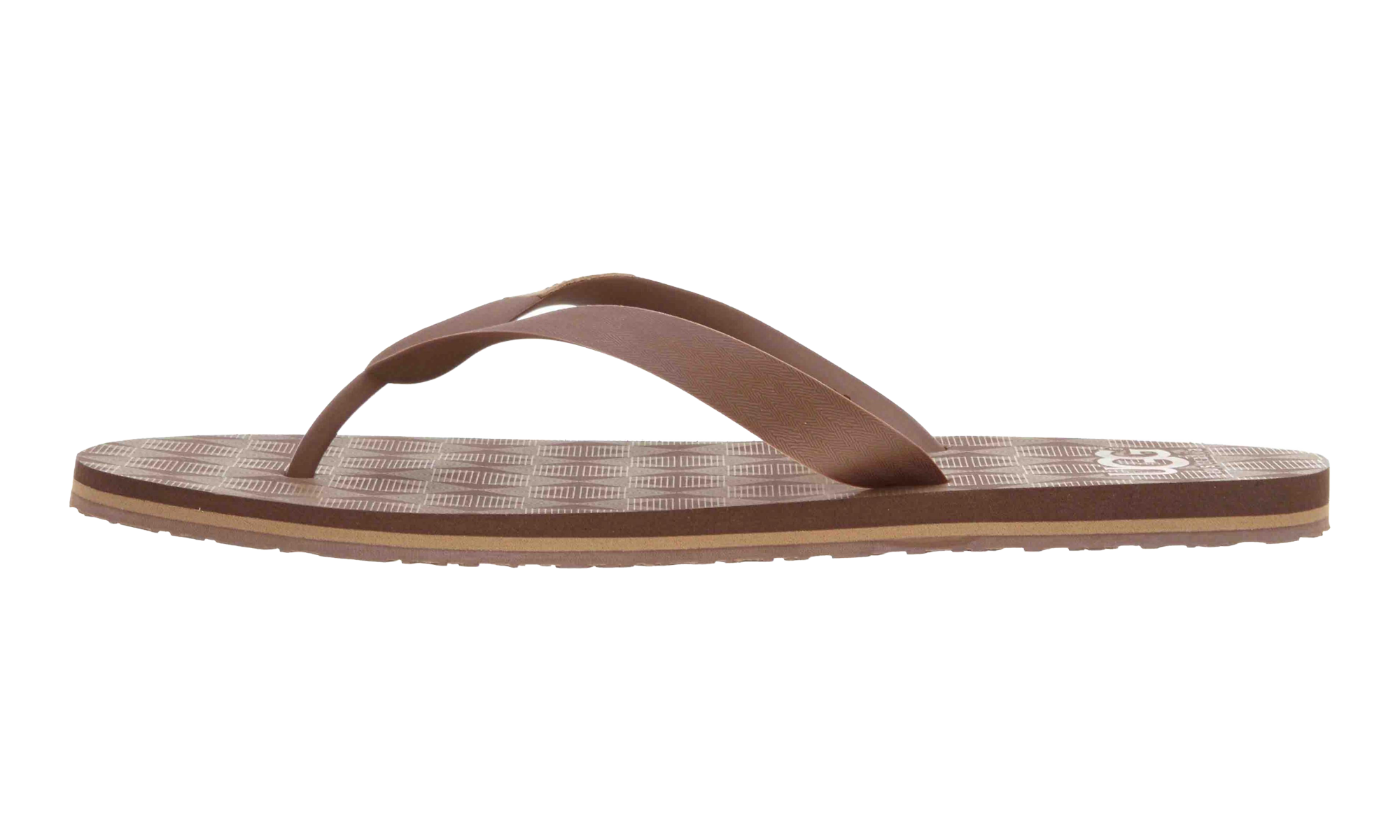 Keppel Thongs Slippers "Chocolate"