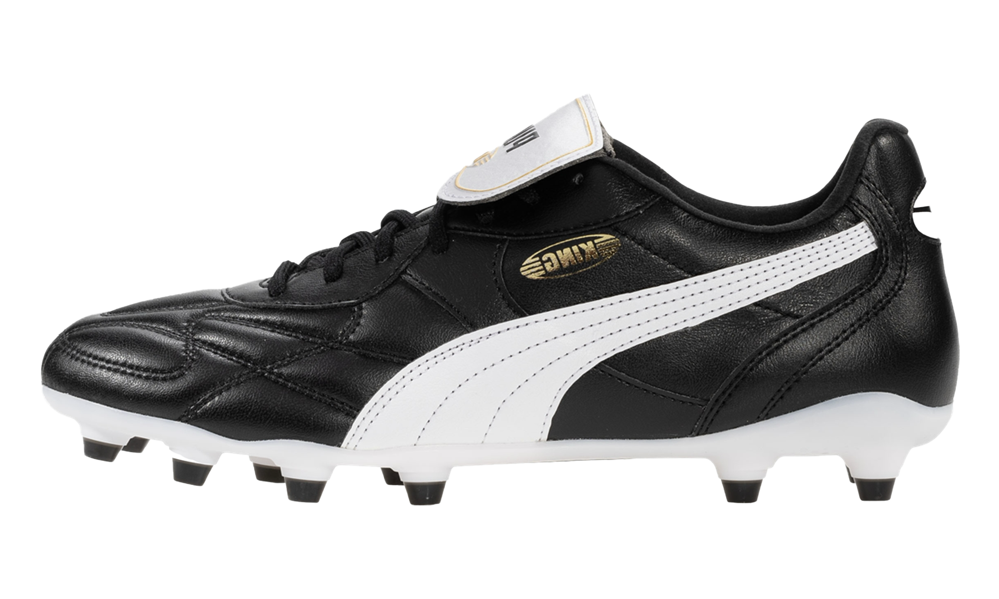 King Top Fg Ag "Puma Black / Puma White / Puma Gold"