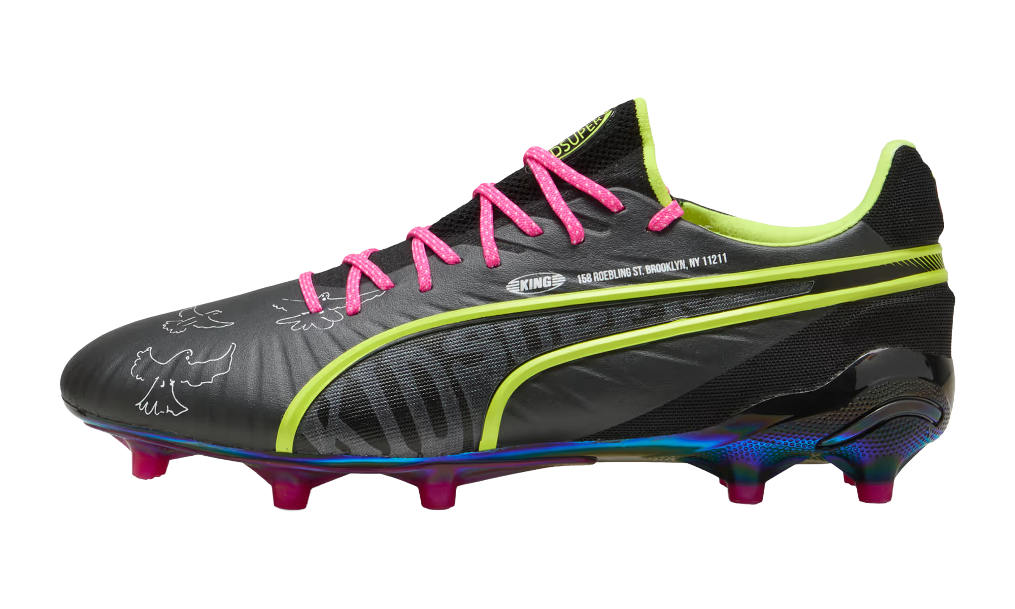 King Ultimate Fg/ag "Kidsuper Black Electric Lime"