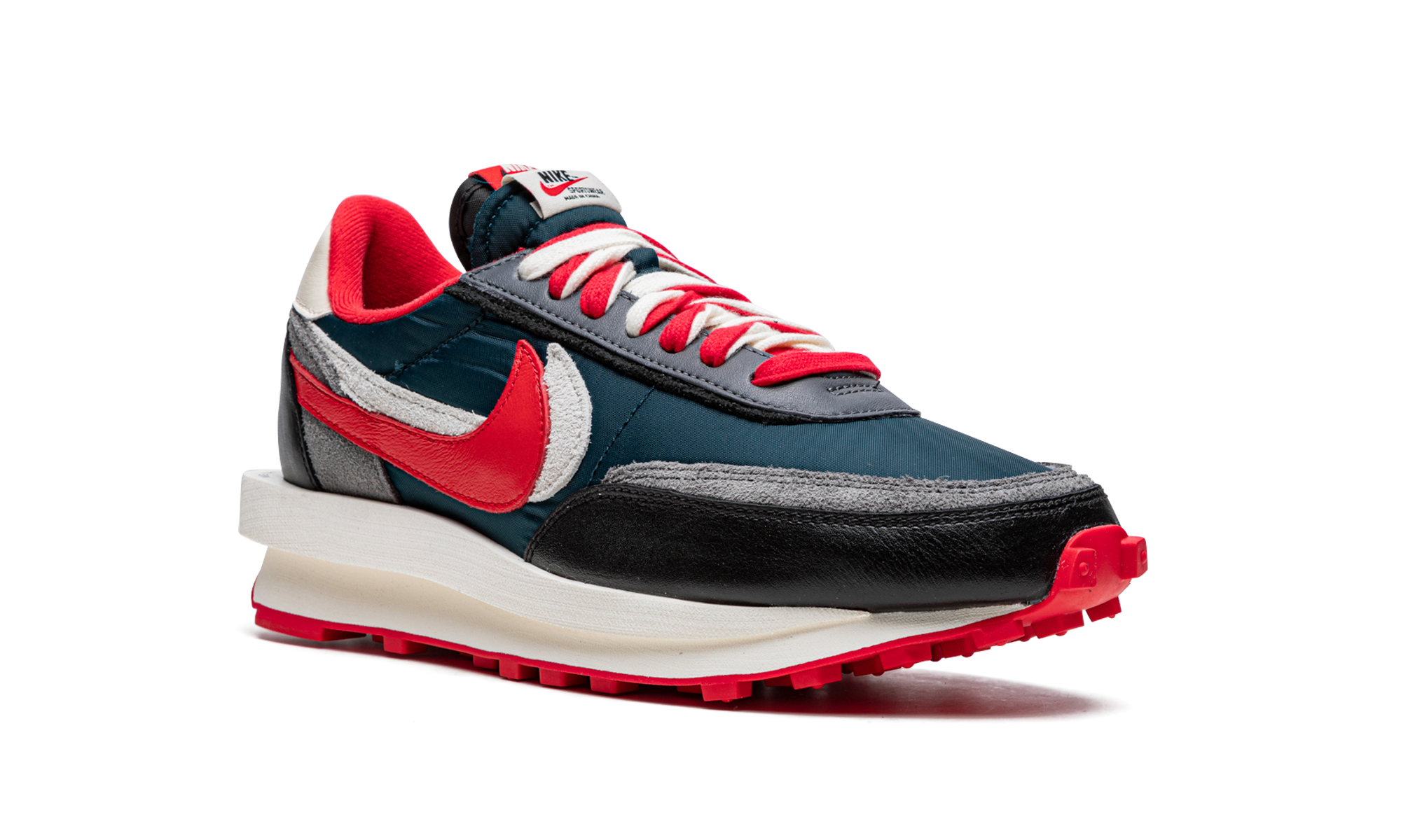 Ldwaffle "Undercover X Sacai - Midnight Spruce University Red"
