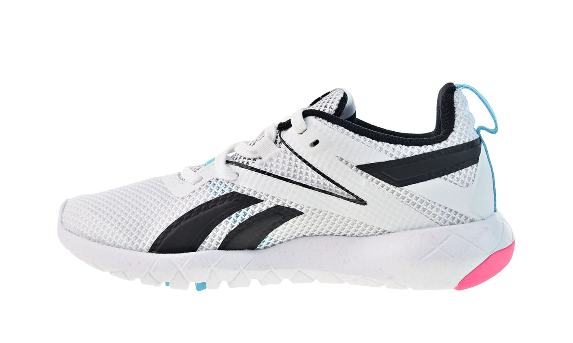 Mega Flexagon Track And Field Women "White-neon Blue-solar Pink"