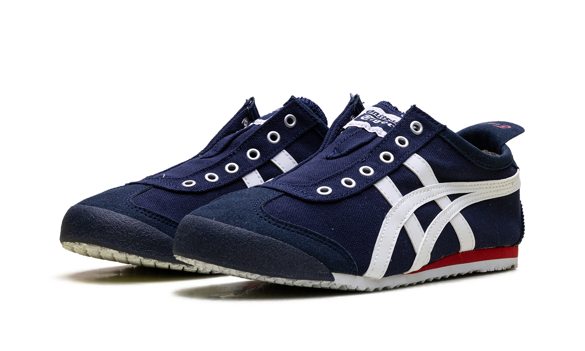 Mexico 66 Slip-On "Navy Off-white Red"