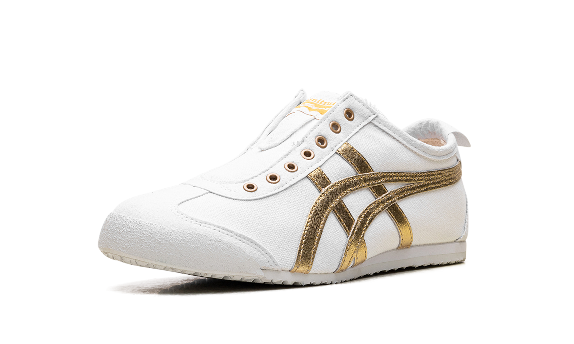 Mexico 66 Slip-On "White Pure Gold"