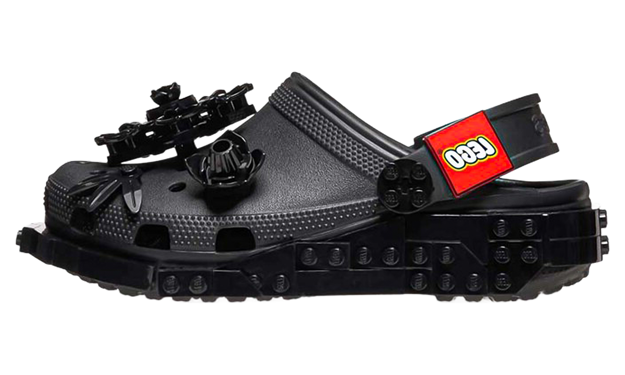 Midnight Garden Clog "Lego Black"
