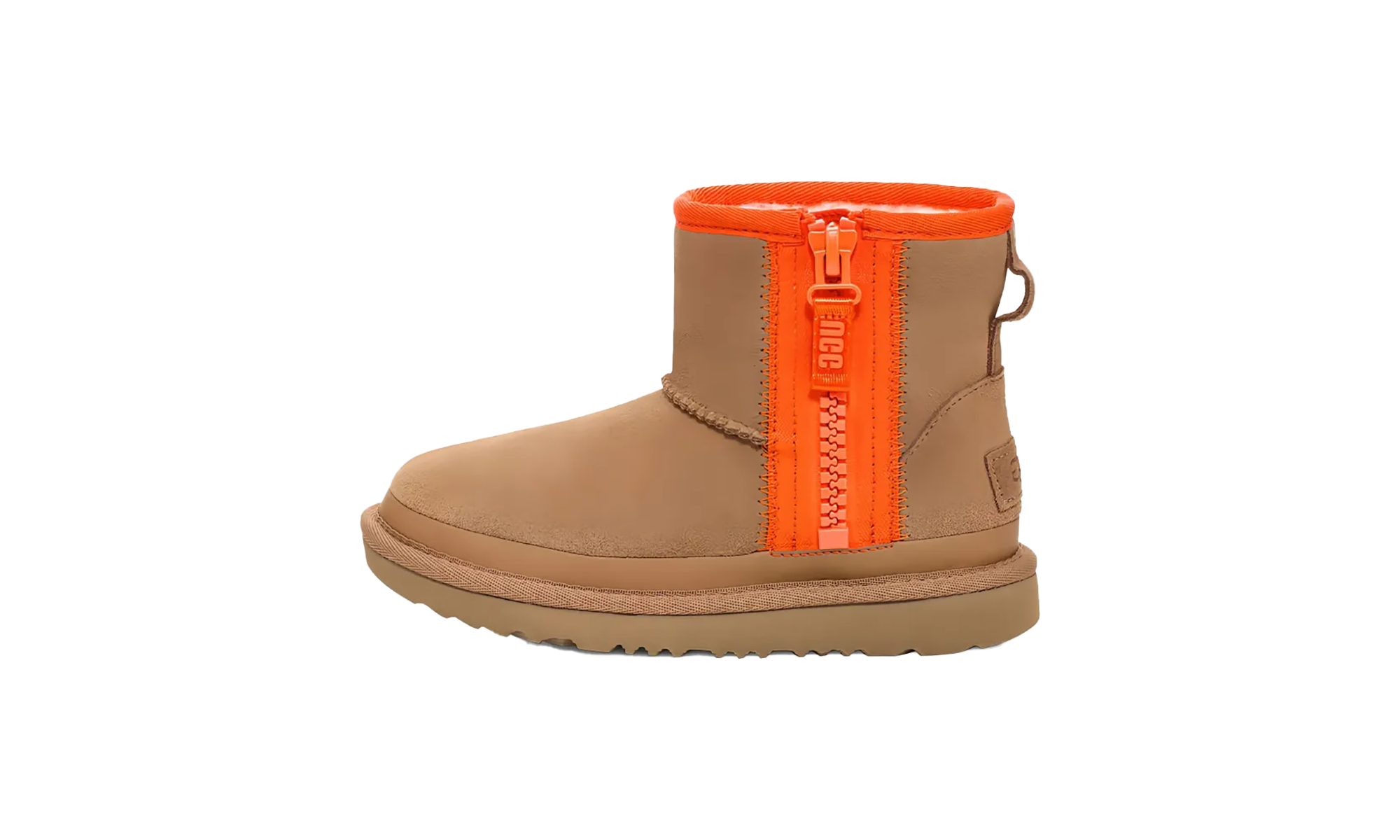 Mini Zipper Tape Boots Ps "Chestnut"