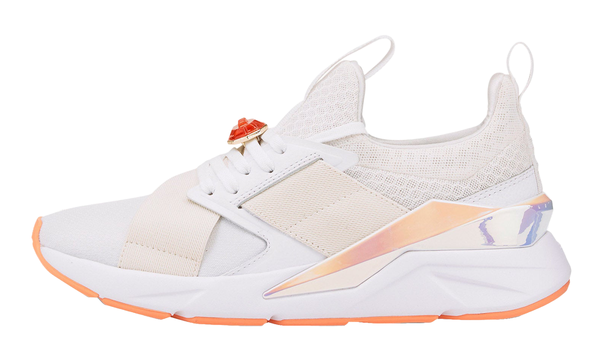 Muse X5 Crystal G Women "White Peach Pink"