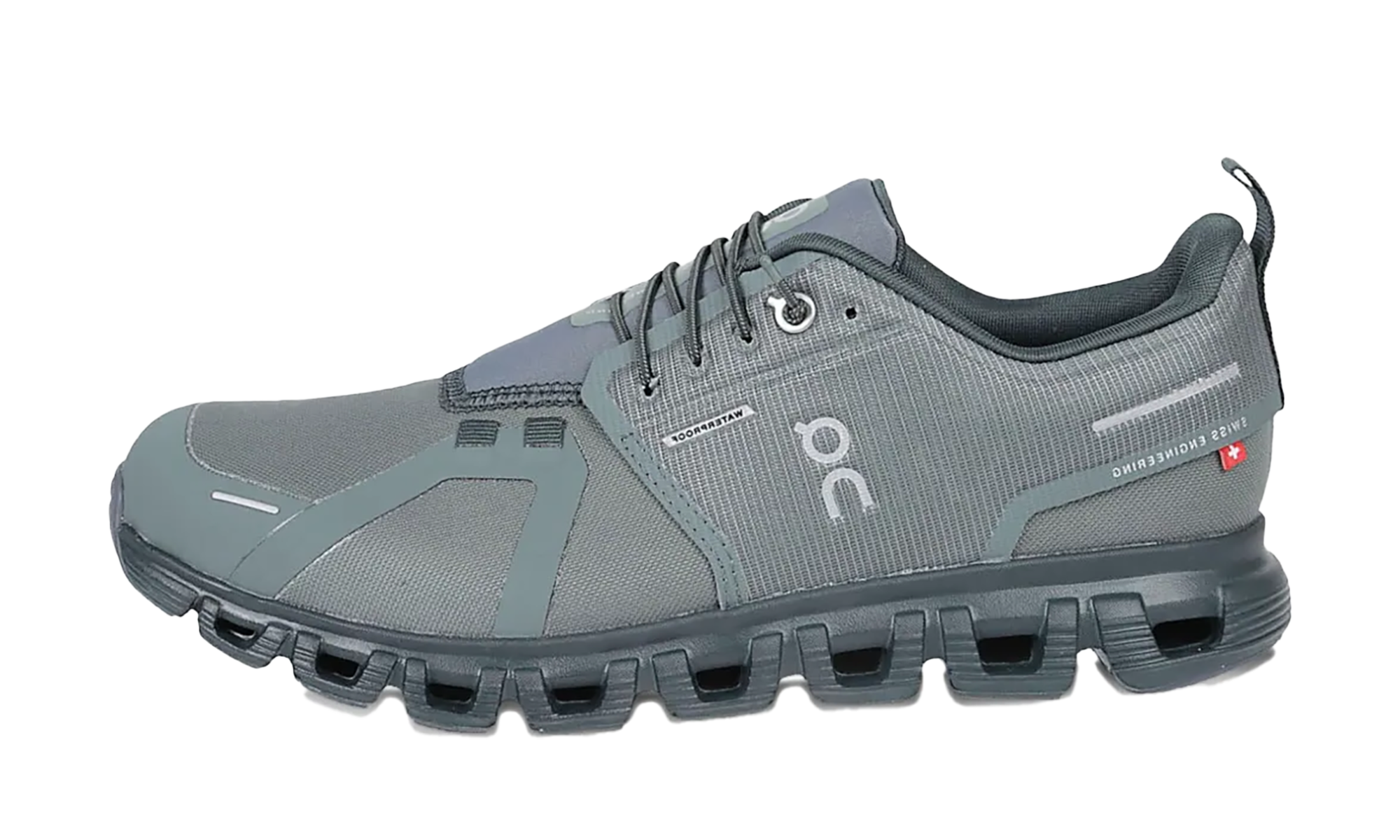 On Running Cloud 6 Waterproof "Olive Evergreen"