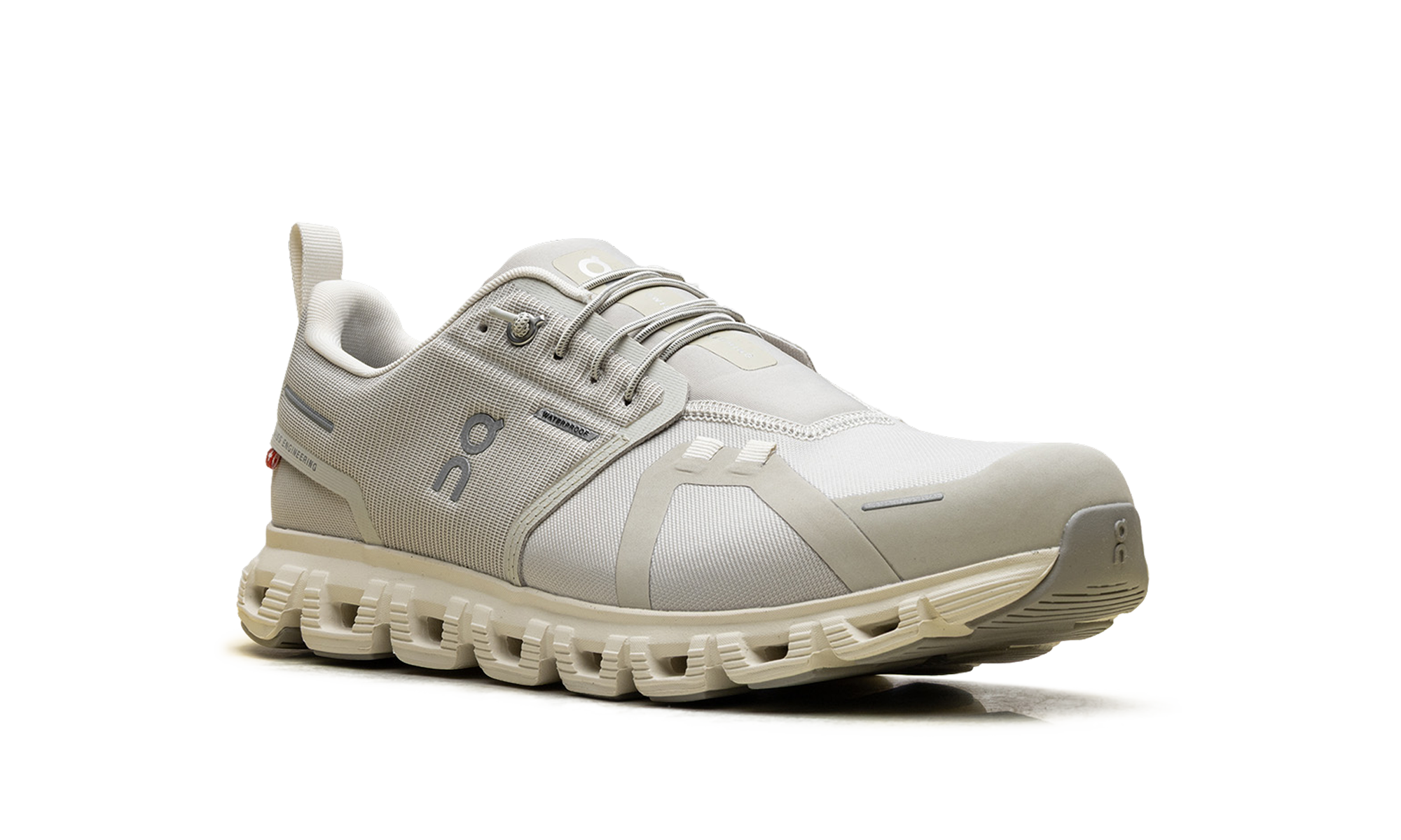 On Running Cloud 6 Waterproof "Pelican Ghost"