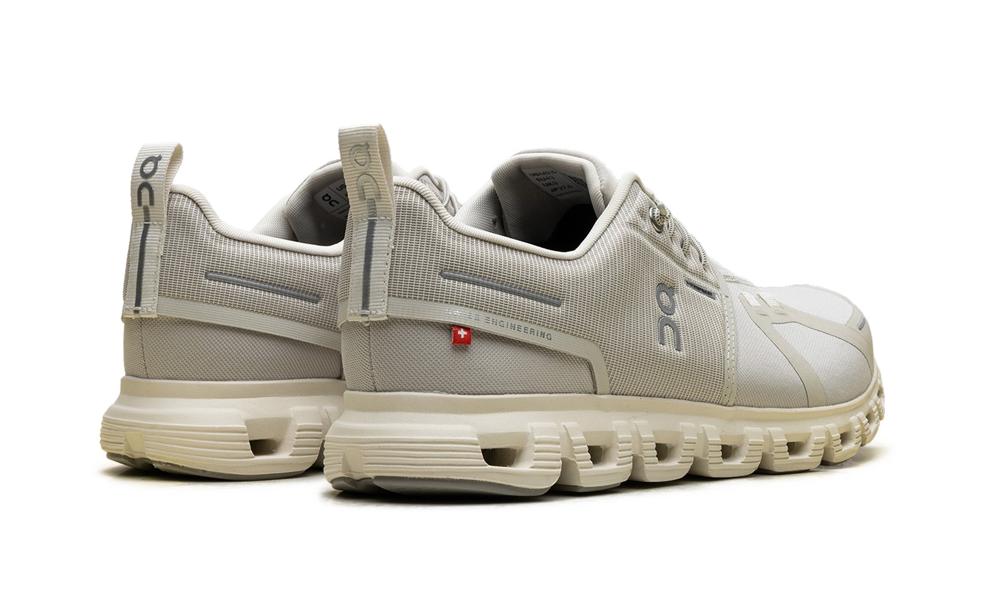 On Running Cloud 6 Waterproof "Pelican Ghost"