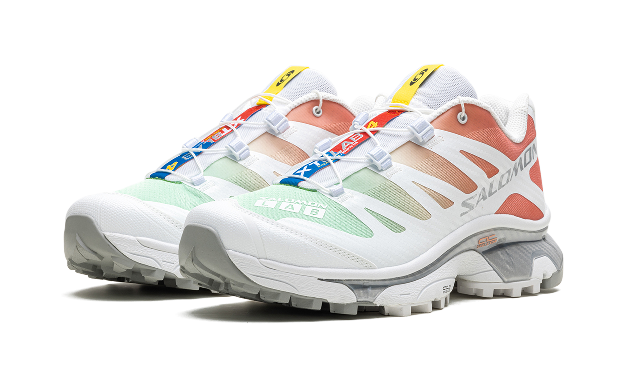 Salomon Xt-4 OG Shoes "Green Ash Coral"