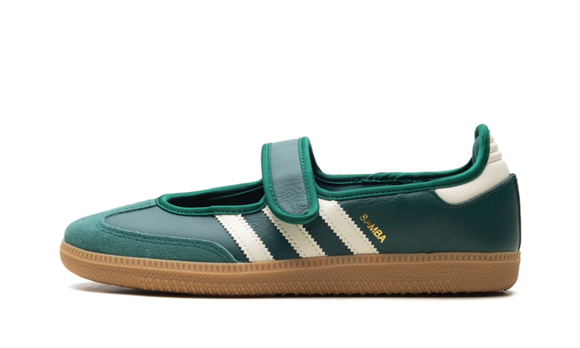 Samba Jane Women "Green White Gum"