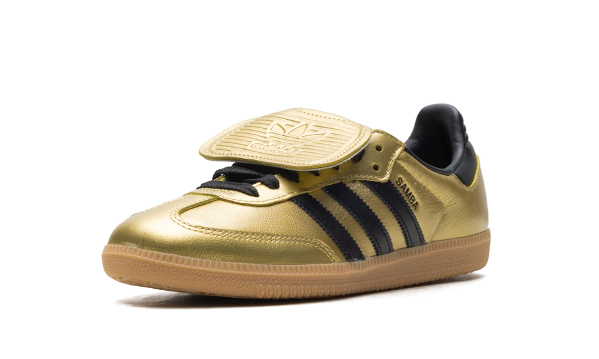 Samba LT Women "Gold Metallic Black Gum"
