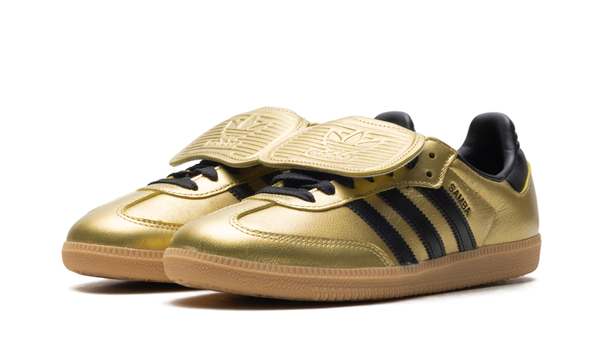 Samba LT Women "Gold Metallic Black Gum"